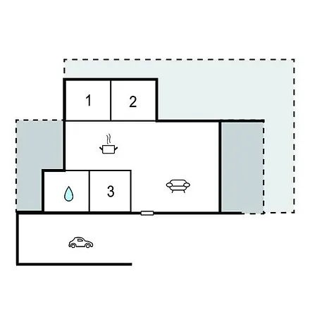 Traumhaftes Haus Mit 3 Schlafzimmern In Ferienhaus